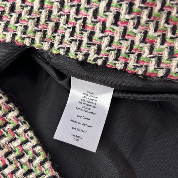 Talbots Women Tweed Peacoat and skit - Picture 14 of 14